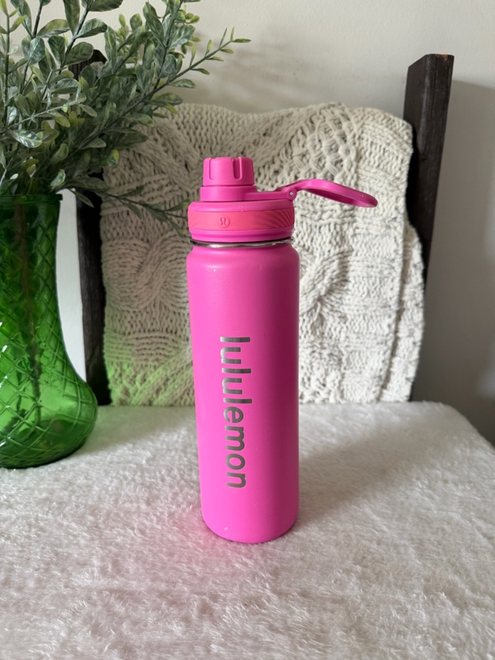lululemon athletica Pink Insulated Water Bottle